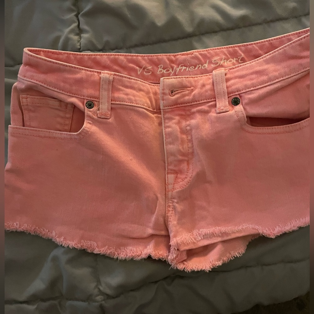 PINK Victoria's Secret Women's Pink Jean Shorts